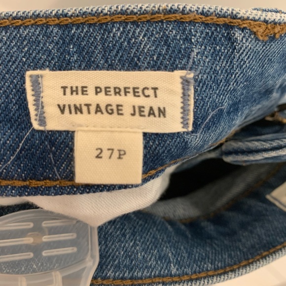 Madewell The Perfect Vintage Jean Size 27 Petite - Picture 12 of 12